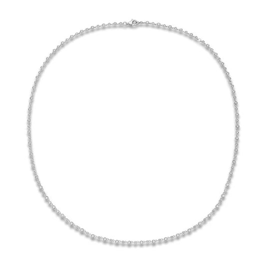 Diamond Bezel Tennis Necklace 3