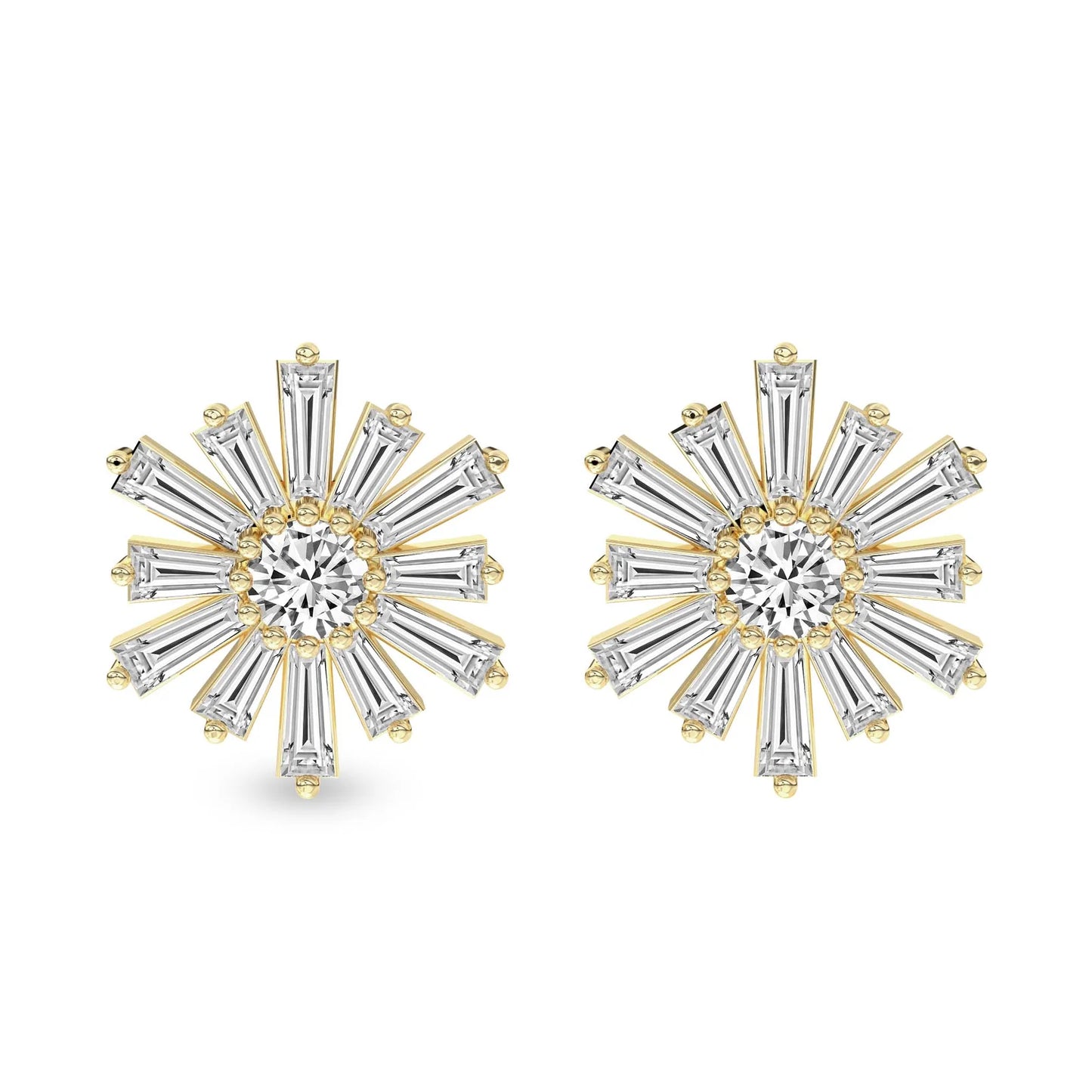 Sunflower Fashion Lab Diamond Stud Earrings