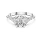 Three-Stone Oval Diamond Engagement Ring