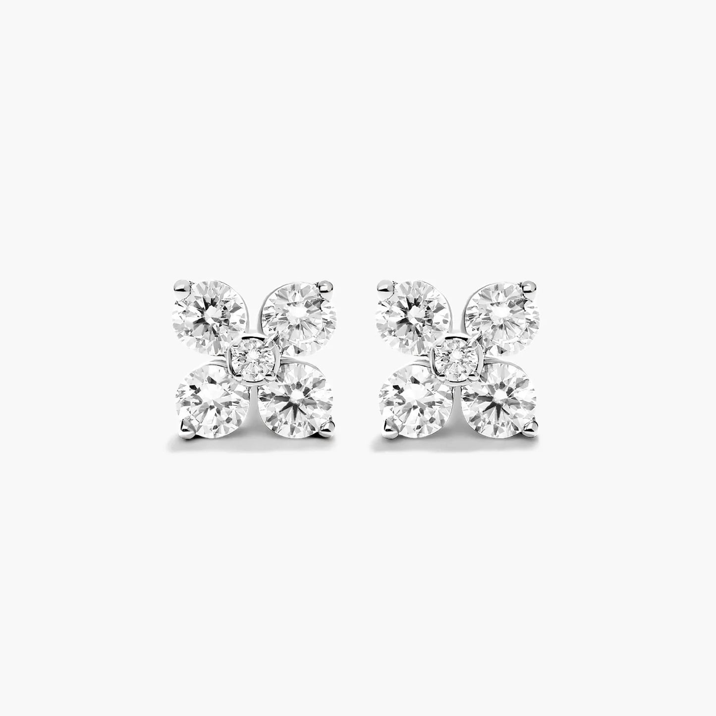 Blossom Lab-Grown Diamond Stud Earrings