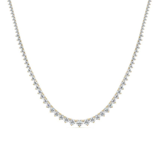 Graduated Riviera Tennis Necklace