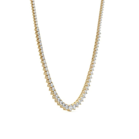 Graduated Riviera Tennis Necklace