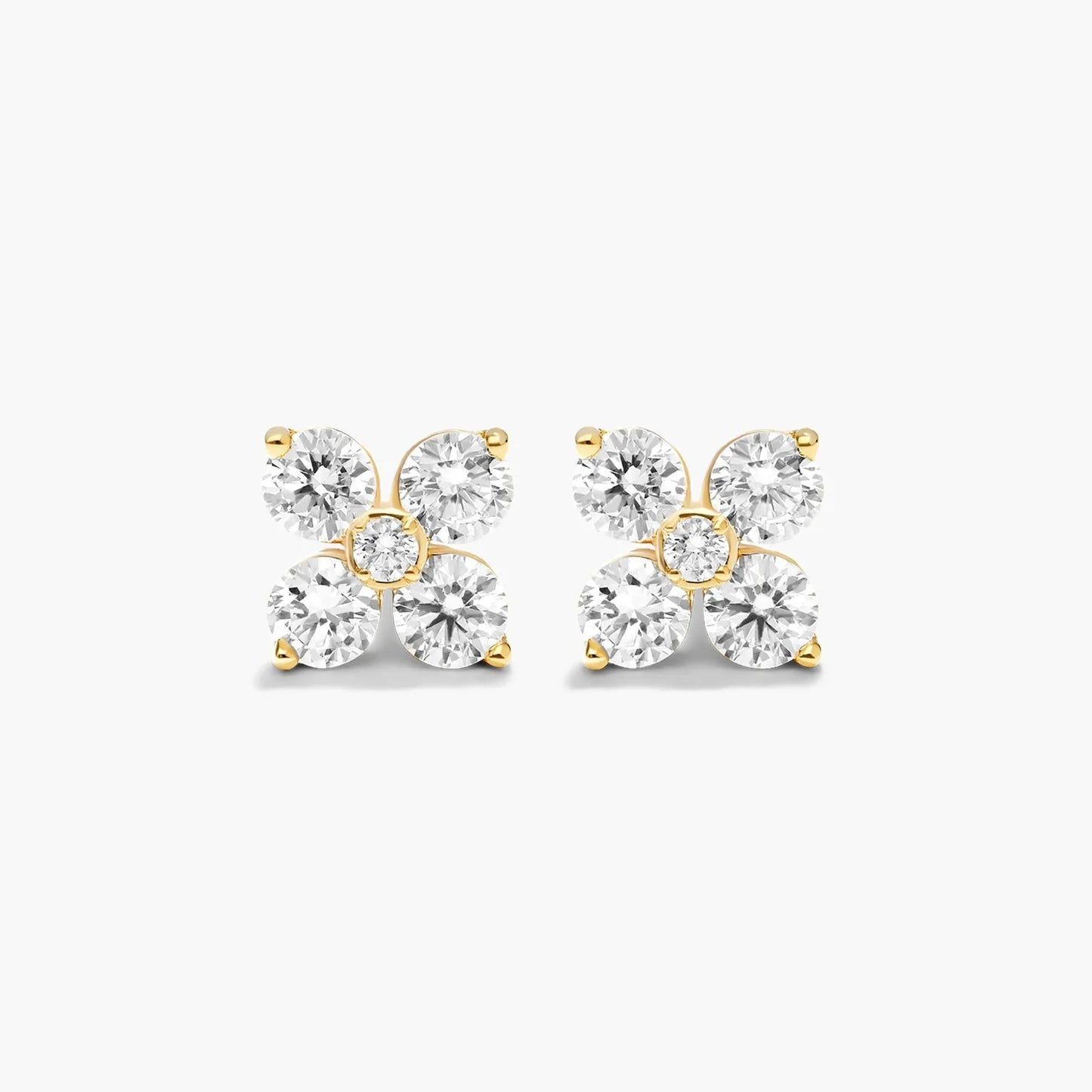 Blossom Lab-Grown Diamond Stud Earrings