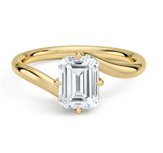 Atelier Emerald Solitaire Ring