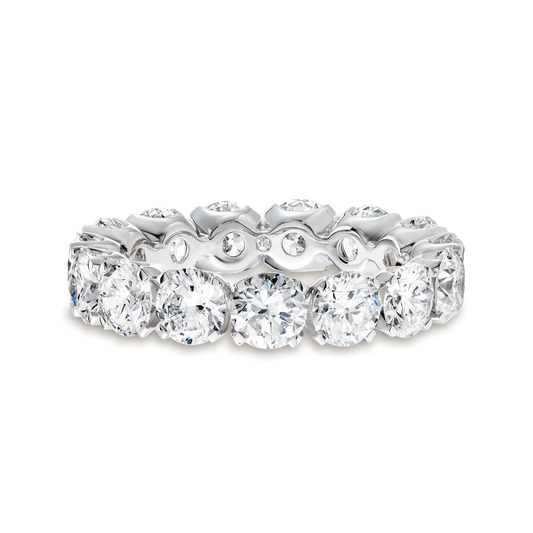 Round Diamond Full Eternity Ring