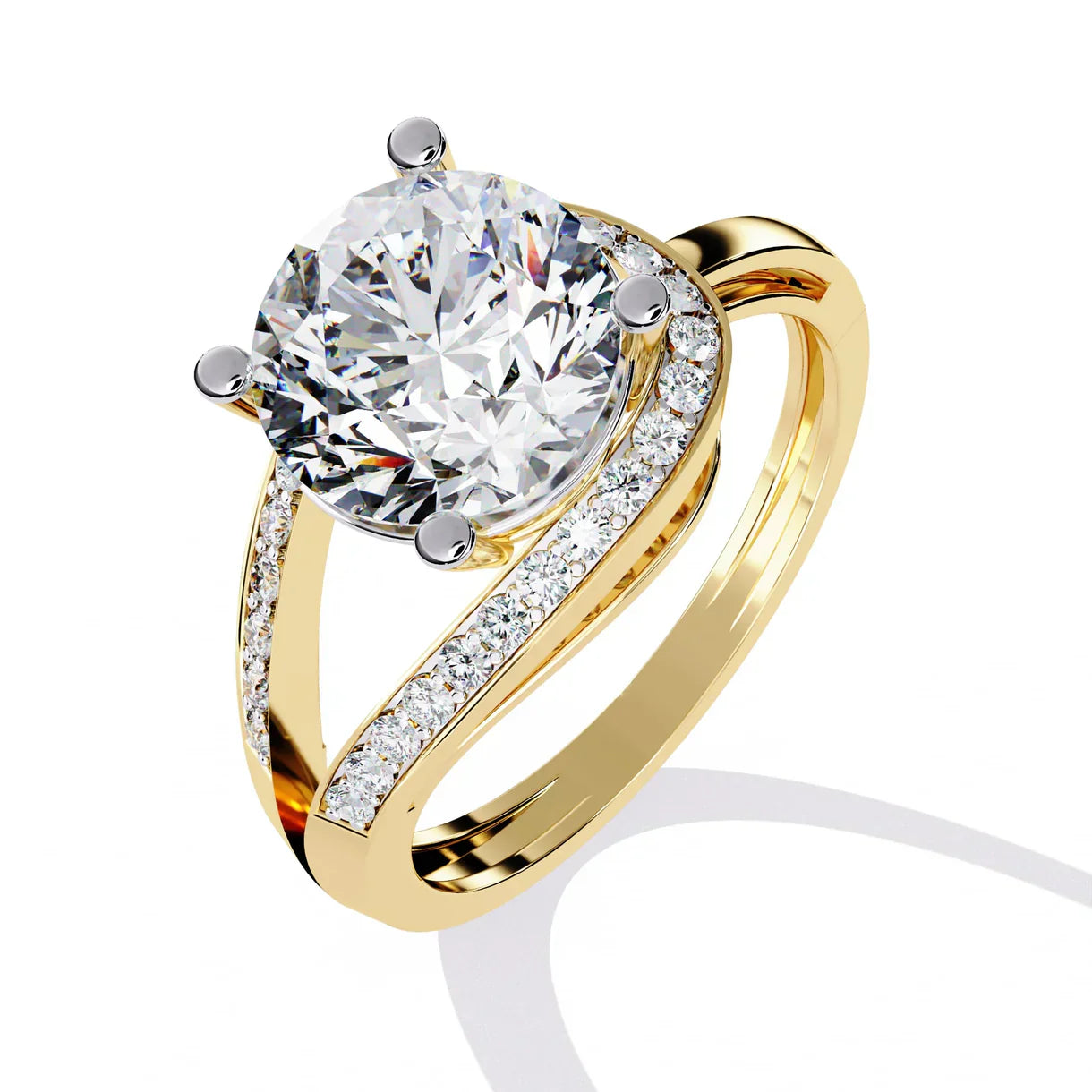 Solitaire Anniversary And Engagement Ring