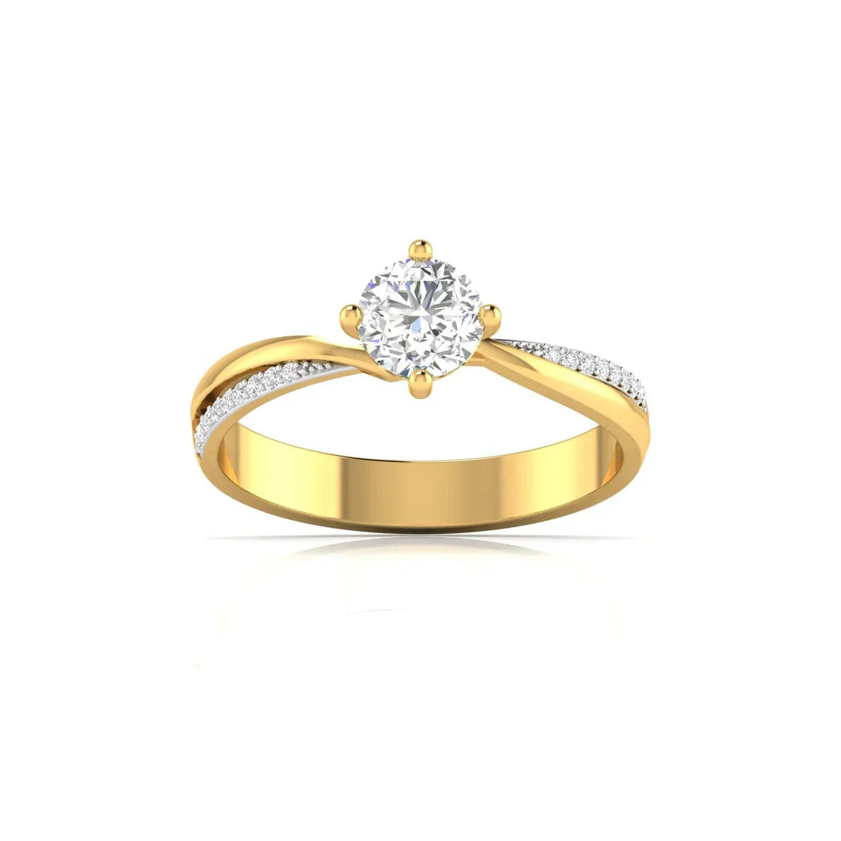 Twilight Diamond Engagement Ring