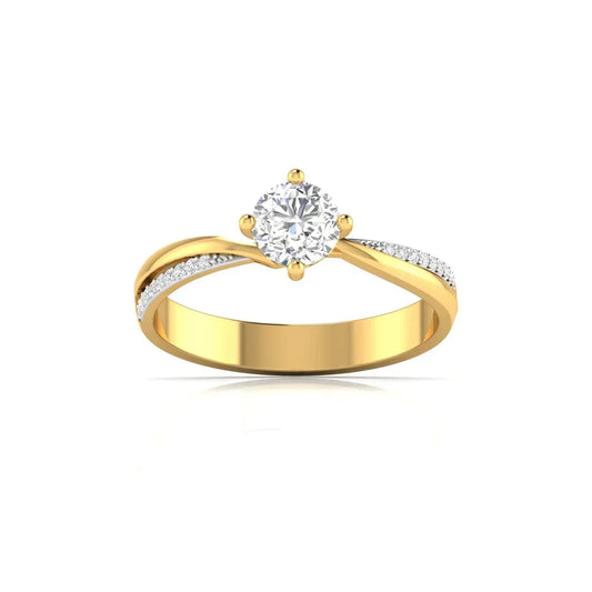 Twilight Diamond Engagement Ring