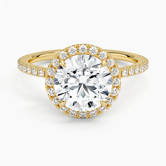 Waverly Halo Diamond Ring