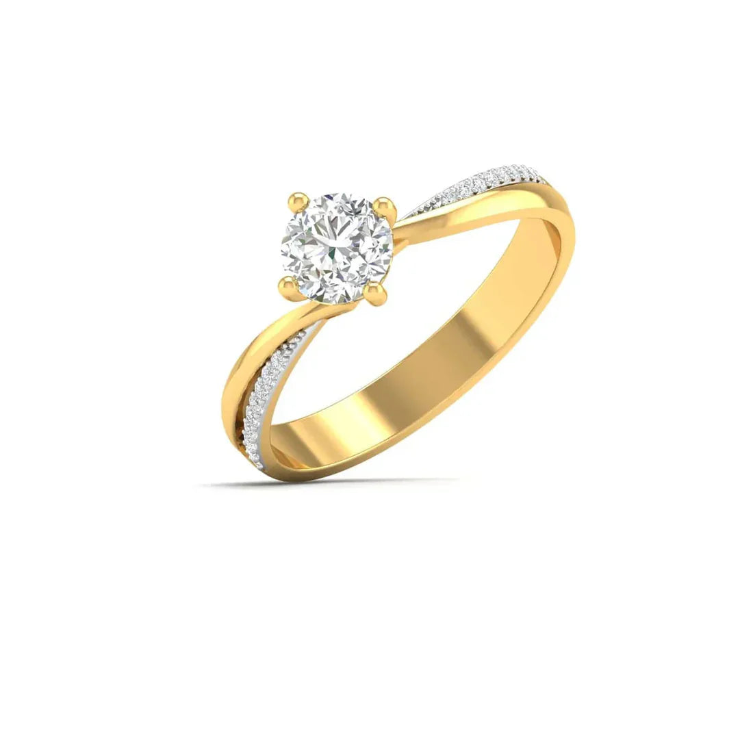 Twilight Diamond Engagement Ring