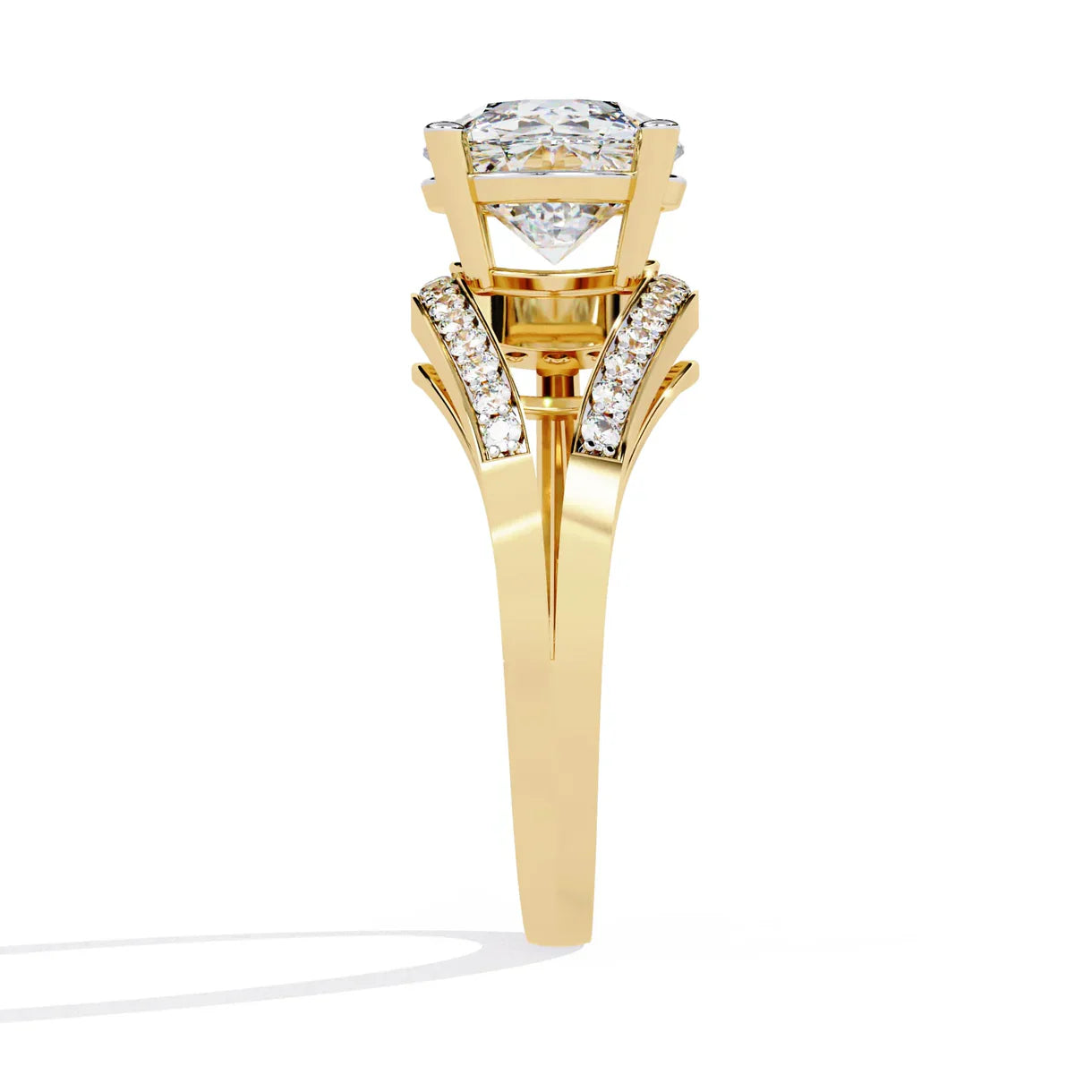 Solitaire Anniversary And Engagement Ring