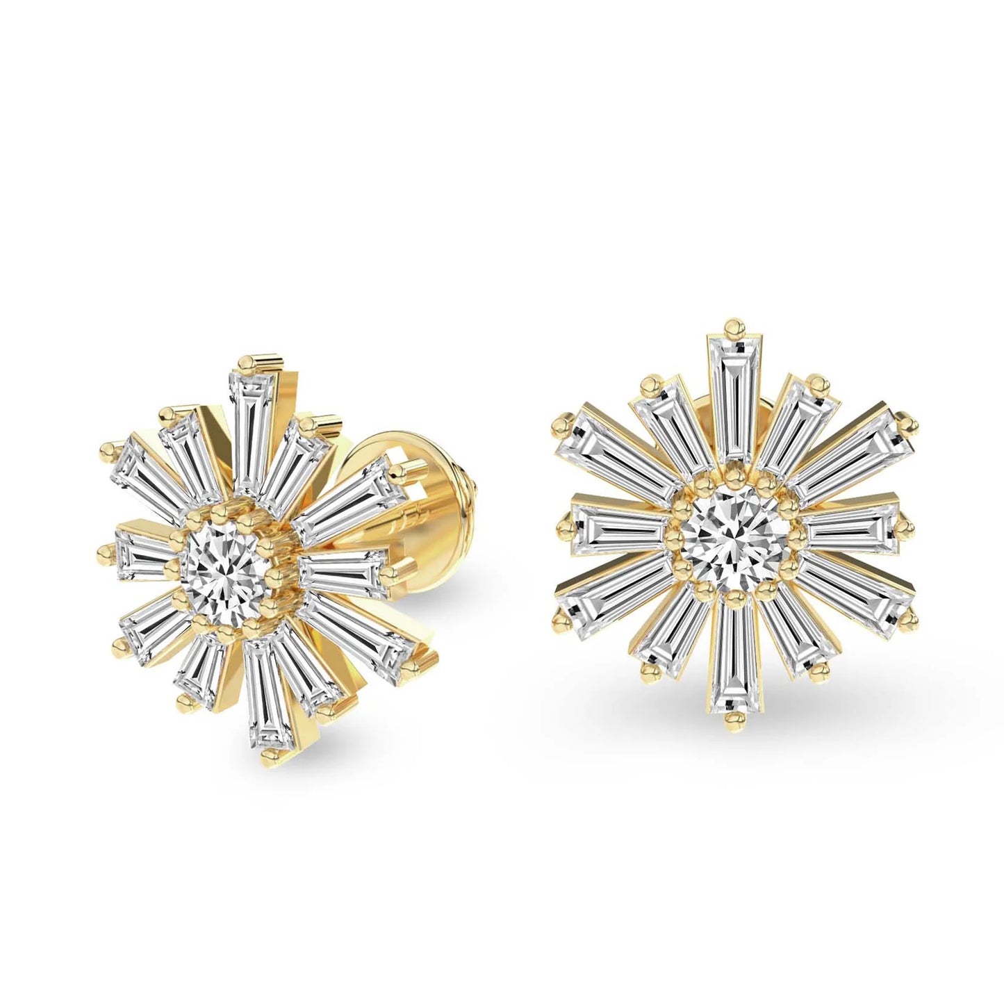 Sunflower Fashion Lab Diamond Stud Earrings