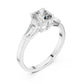 Tapered Baguette Diamond Engagement Ring