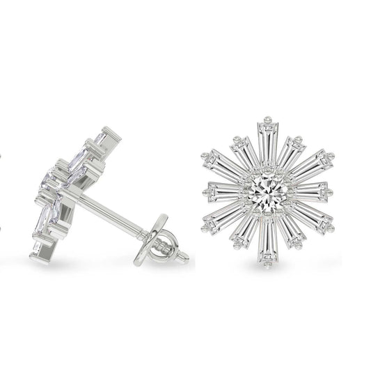 Sunflower Fashion Lab Diamond Stud Earrings