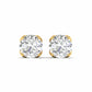 Round Diamond Earring