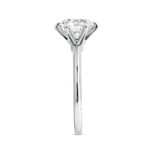 2 Carat Solitaire Engagement Ring - Round Diamond