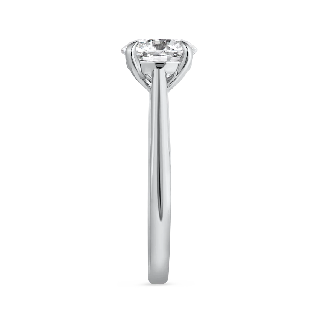 1.5 Carat Solitaire Engagement Ring - Round Diamond