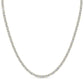 Emerald Elegance Lab Diamond Tennis Necklace