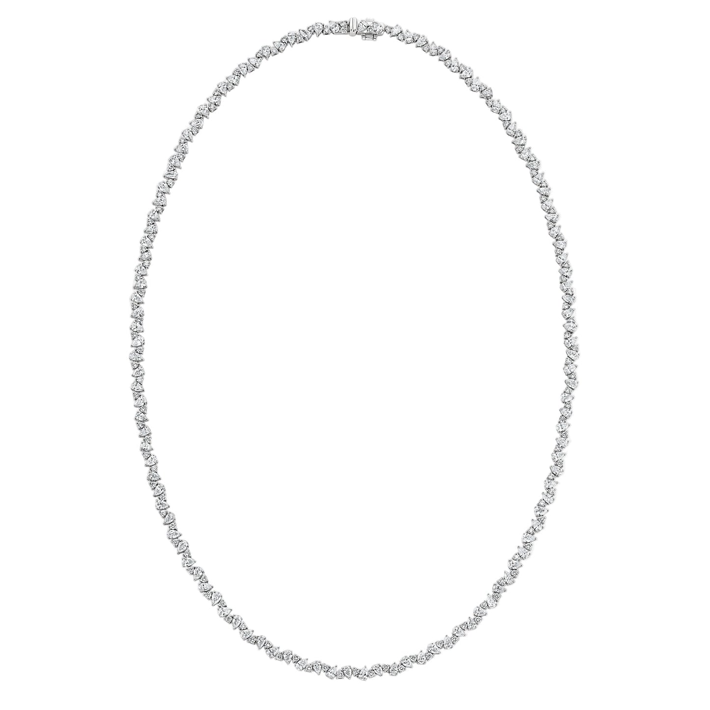 Olivetta Lab Diamond Tennis Necklace
