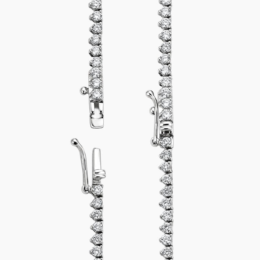 Melrose Three-Prong Lab Diamond Necklace