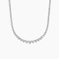 Melrose Three-Prong Lab Diamond Necklace