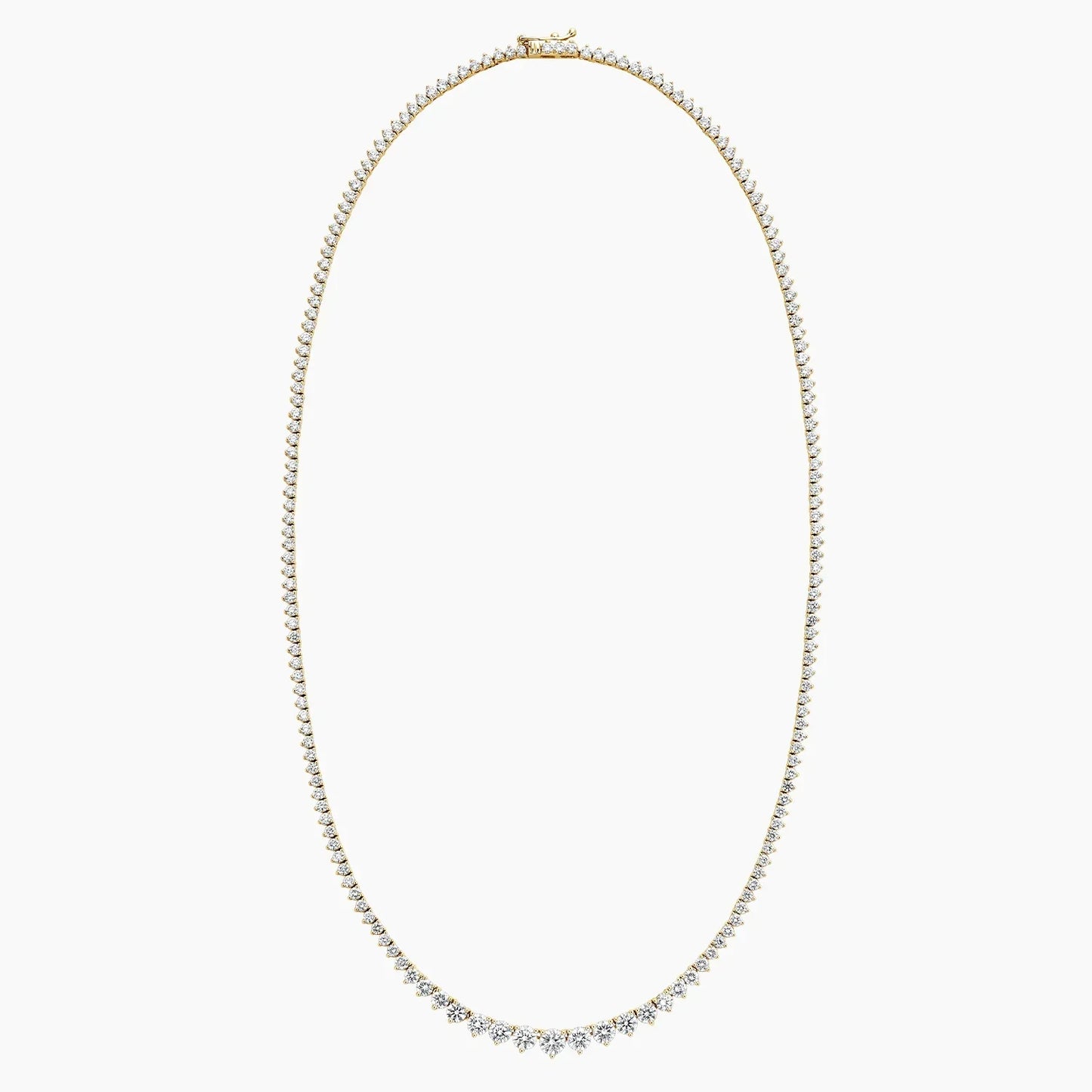 Melrose Three-Prong Lab Diamond Necklace