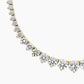 Melrose Three-Prong Lab Diamond Necklace