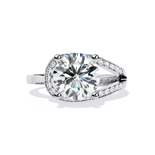 Solitaire Anniversary And Engagement Ring